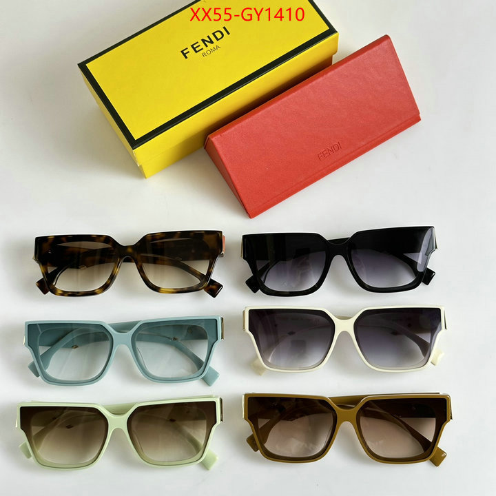 Glasses-Fendi,2023 replica wholesale cheap sales online ID: GY1410,$: 55USD