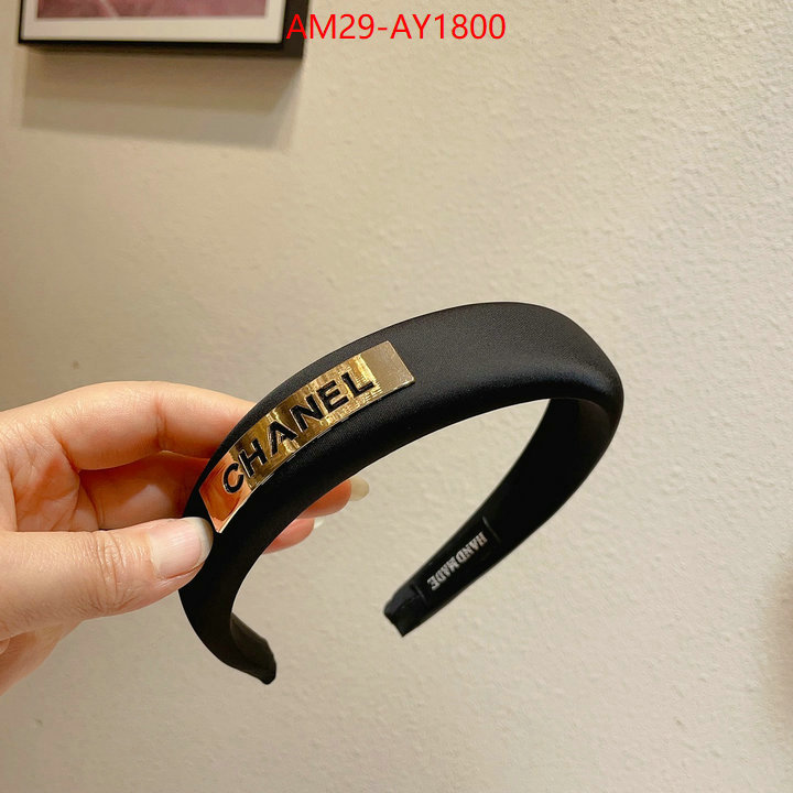Hair band-Chanel the best ID: AY1800 $: 29USD