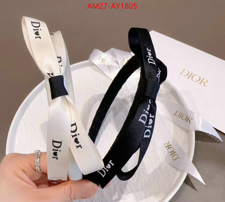 Hair band-MIU MIU same as original ID: AY1805 $: 27USD