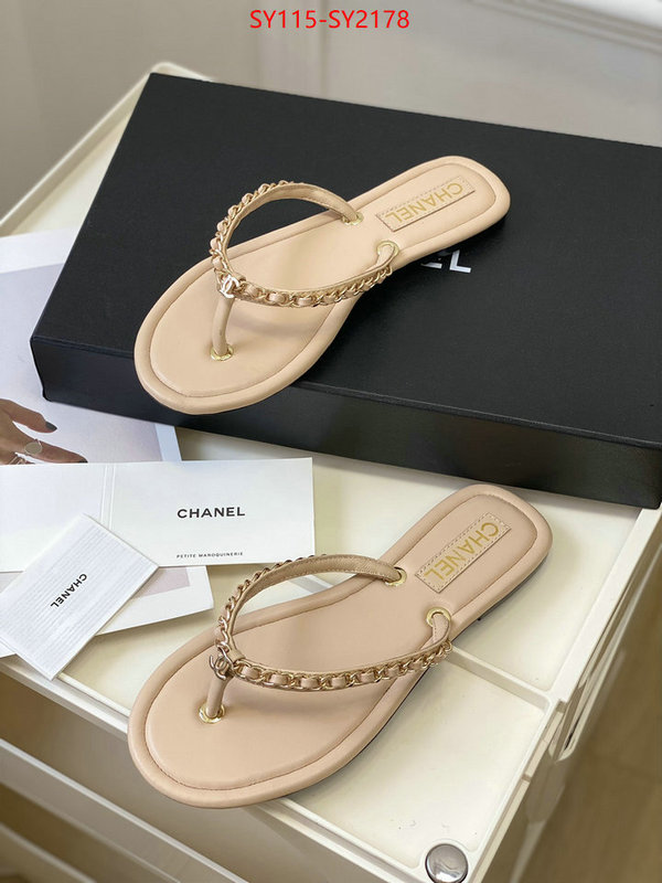 Women Shoes-Chanel can you buy replica ID: SY2178 $: 115USD