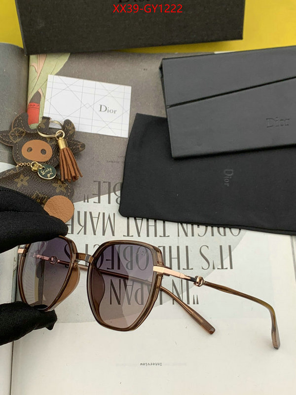 Glasses-Dior,outlet sale store ID: GY1222,$: 39USD