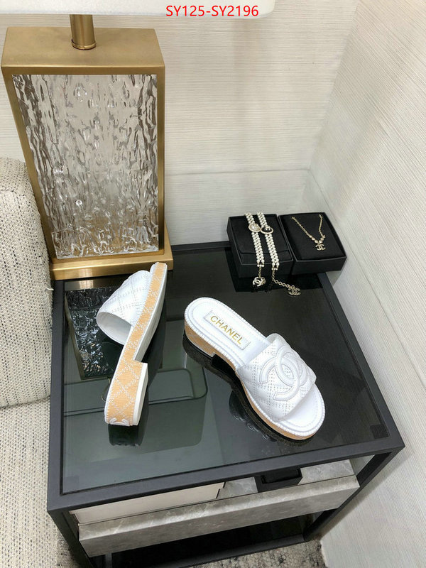 Women Shoes-Chanel where to find the best replicas ID: SY2196 $: 125USD