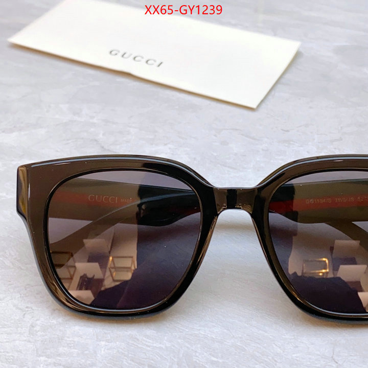 Glasses-Gucci,replica aaaaa+ designer ID: GY1239,$: 65USD