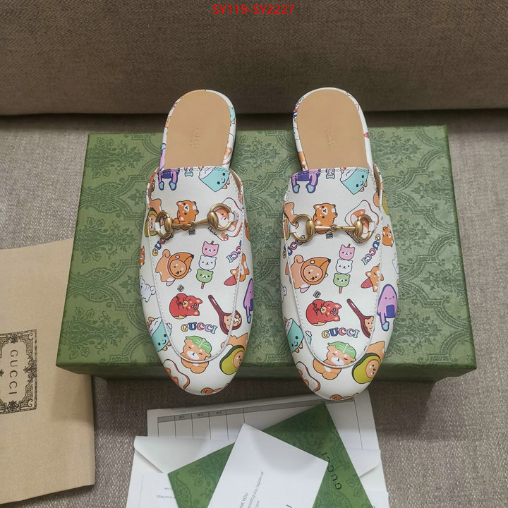 Women Shoes-Gucci fake designer ID: SY2227 $: 119USD