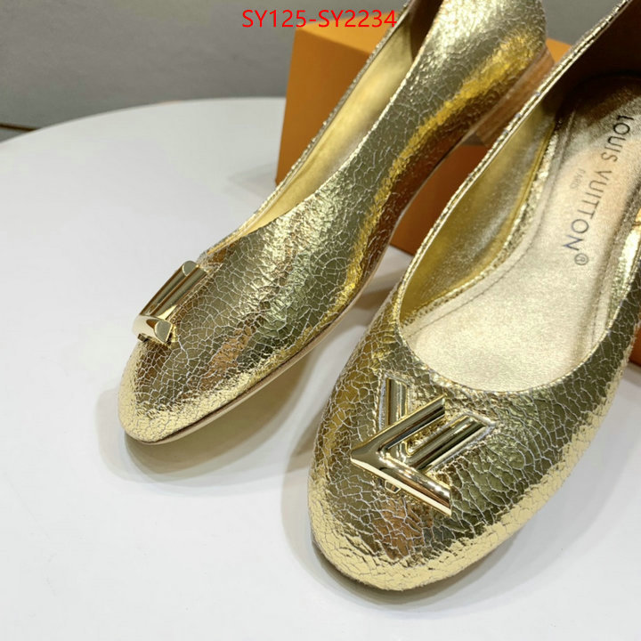 Women Shoes-LV the highest quality fake ID: SY2234 $: 125USD