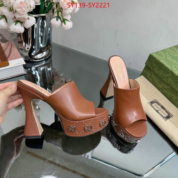 Women Shoes-Gucci shop ID: SY2221 $: 139USD