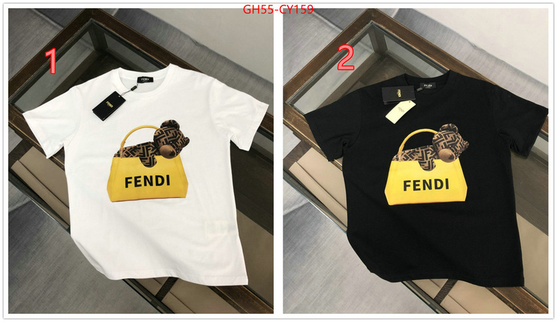 Clothing-Fendi,cheap replica designer ID: CY159,$: 55USD