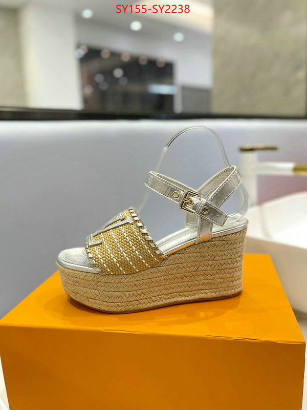 Women Shoes-LV luxury fashion replica designers ID: SY2238 $: 155USD