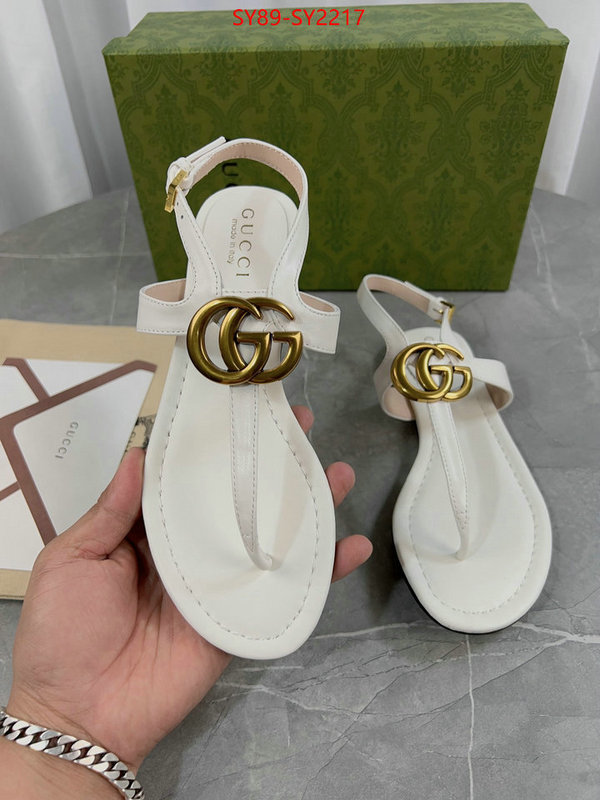 Women Shoes-Gucci designer replica ID: SY2217 $: 89USD