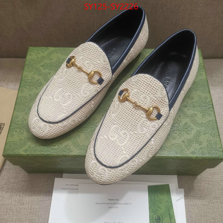 Women Shoes-Gucci where to buy the best replica ID: SY2226 $: 125USD