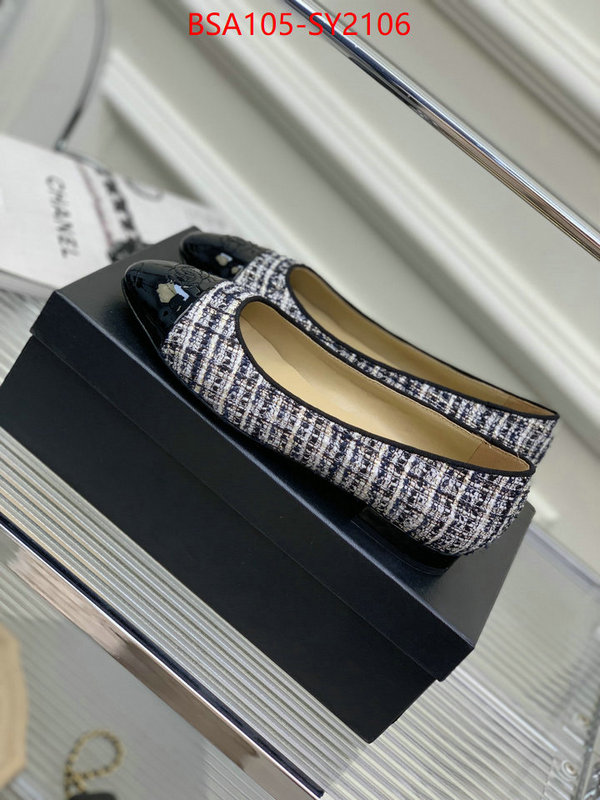 Women Shoes-Chanel aaaaa+ replica designer ID: SY2106 $: 105USD