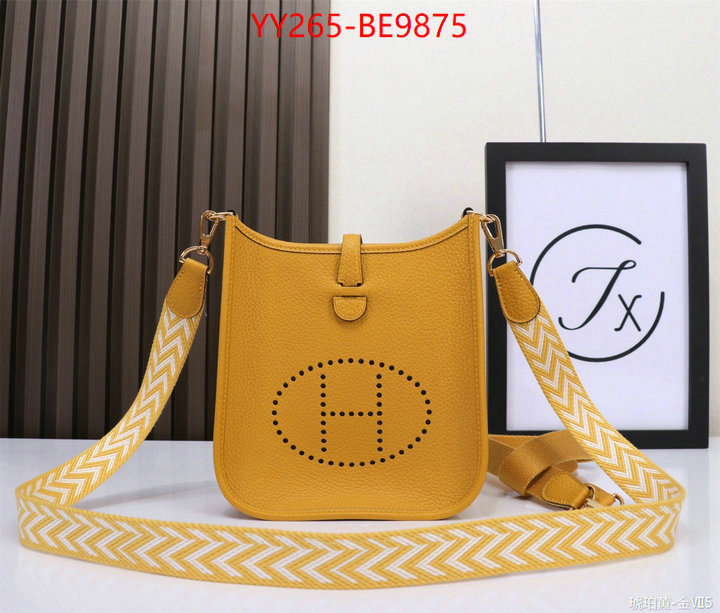 Hermes Bags(TOP)-Evelyne-,top 1:1 replica ID: BE9875,$: 265USD