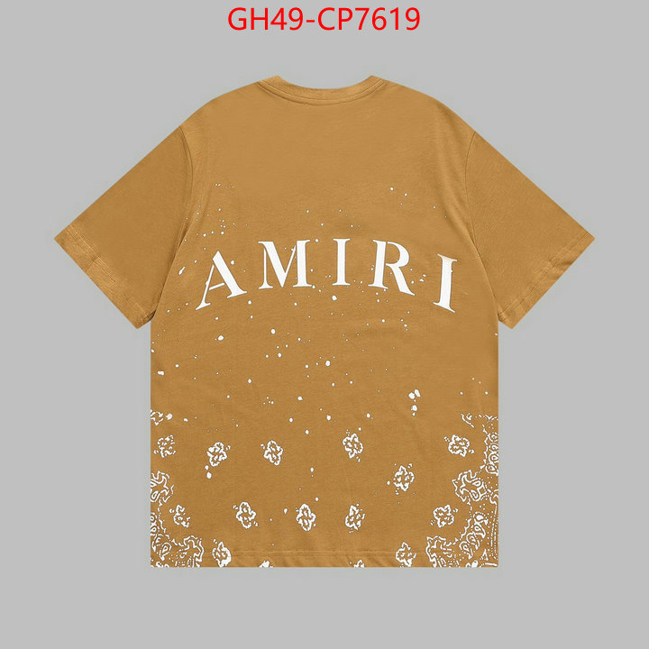 Clothing-Amiri,replica for cheap ID: CP7619,$: 49USD