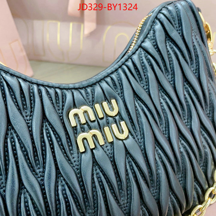 Miu Miu Bags(TOP)-Diagonal-,how to find replica shop ID: BY1324,$: 329USD