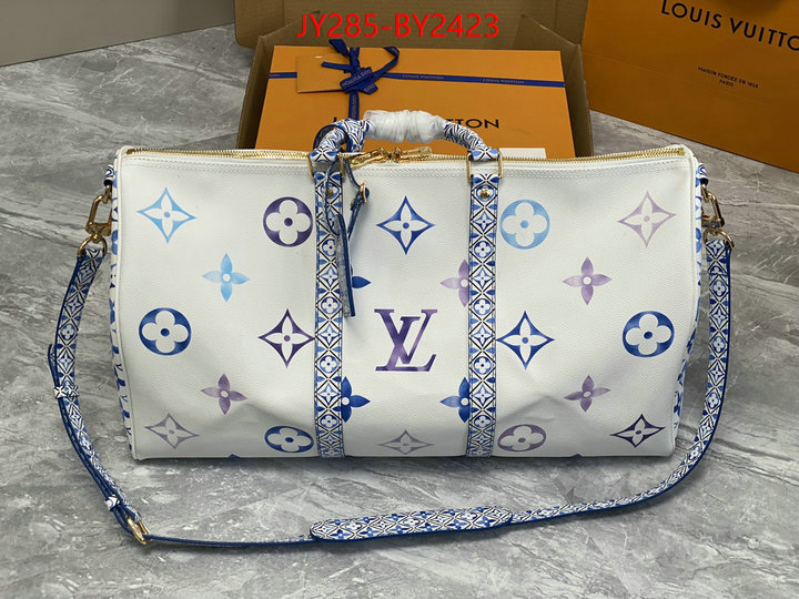 LV Bags(TOP)-Keepall BandouliRe 45-50- good quality replica ID: BY2423 $: 285USD