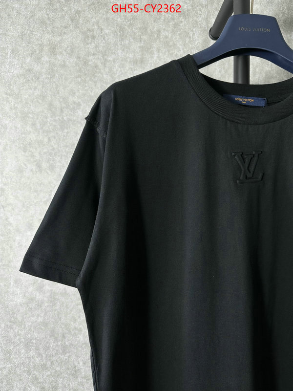 Clothing-LV top fake designer ID: CY2362 $: 55USD