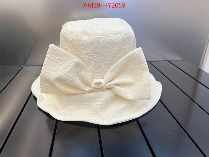 Cap (Hat)-Chanel 2023 luxury replicas ID: HY2059 $: 29USD