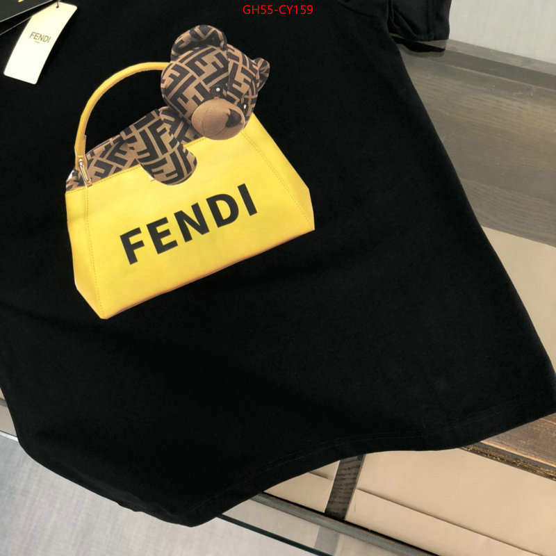 Clothing-Fendi,cheap replica designer ID: CY159,$: 55USD