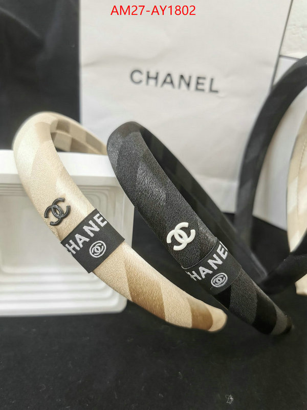 Hair band-Chanel aaaaa+ replica ID: AY1802 $: 27USD
