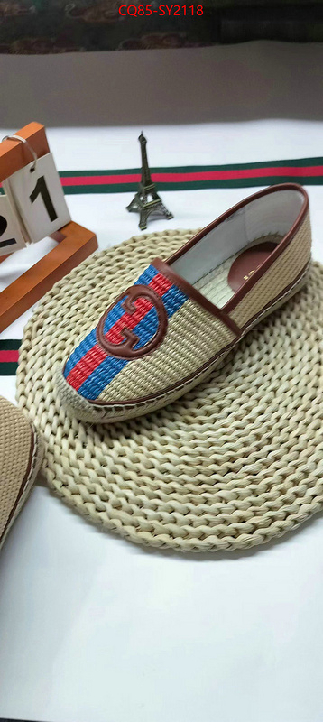 Women Shoes-Gucci online shop ID: SY2118 $: 85USD