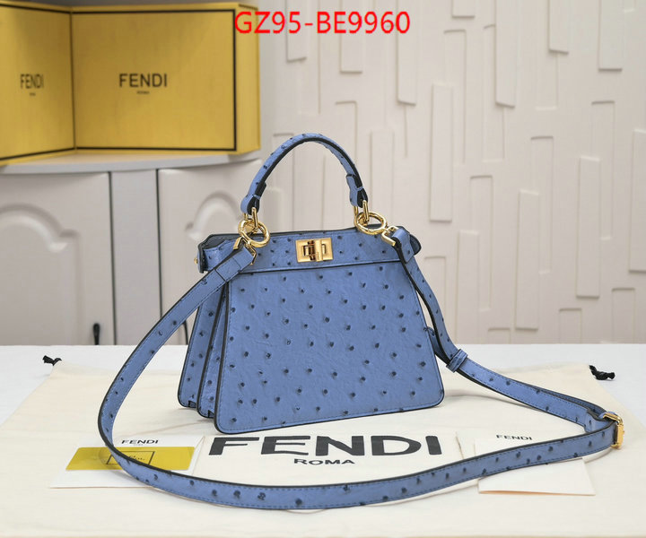 Fendi Bags(4A)-Peekaboo,customize the best replica ID: BE9960,$: 95USD