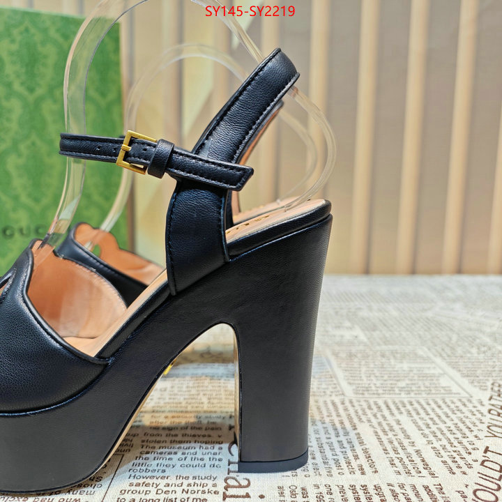 Women Shoes-Gucci best replica new style ID: SY2219 $: 145USD