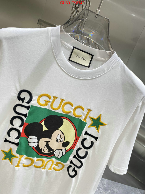 Clothing-Gucci where to buy replicas ID: CY2342 $: 69USD