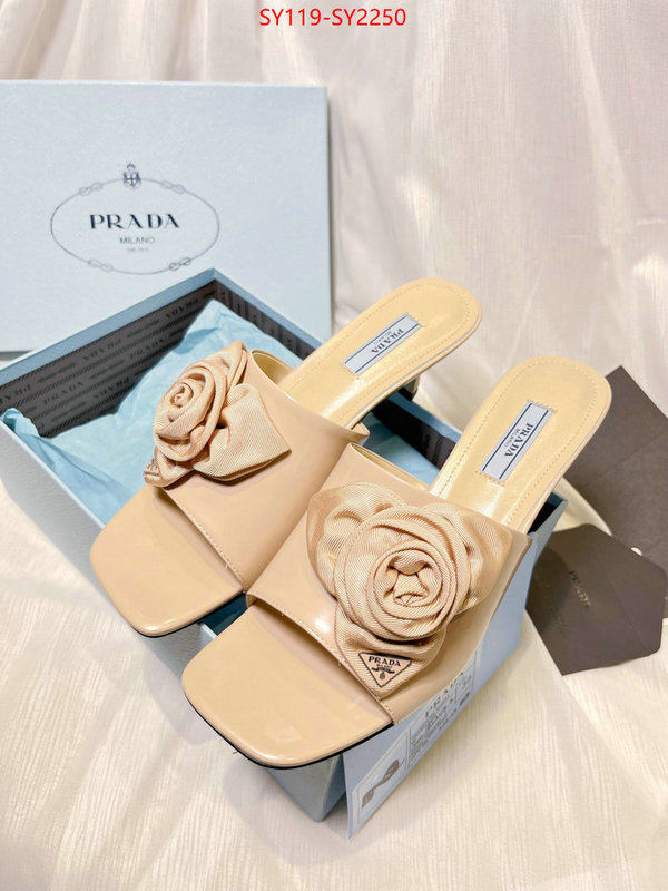 Women Shoes-Prada top 1:1 replica ID: SY2250 $: 119USD