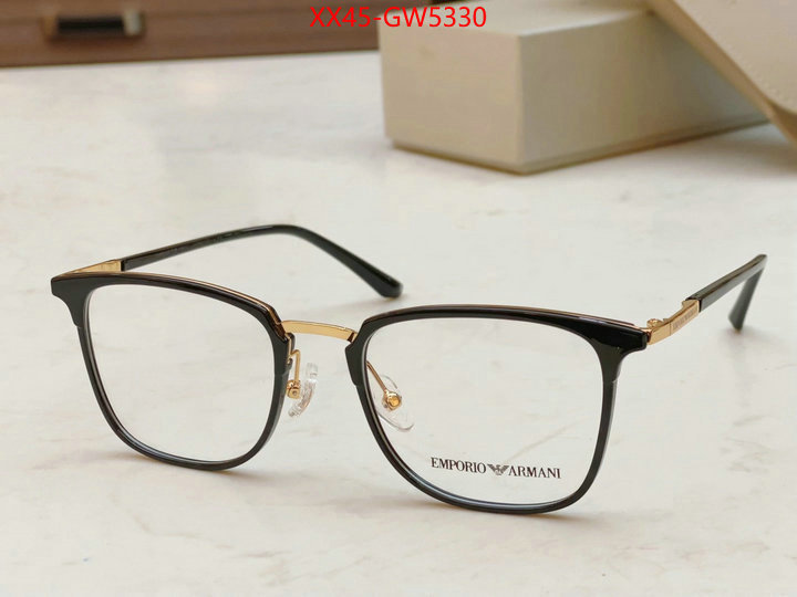 Glasses-Armani what's best ID: GW5330 $: 45USD