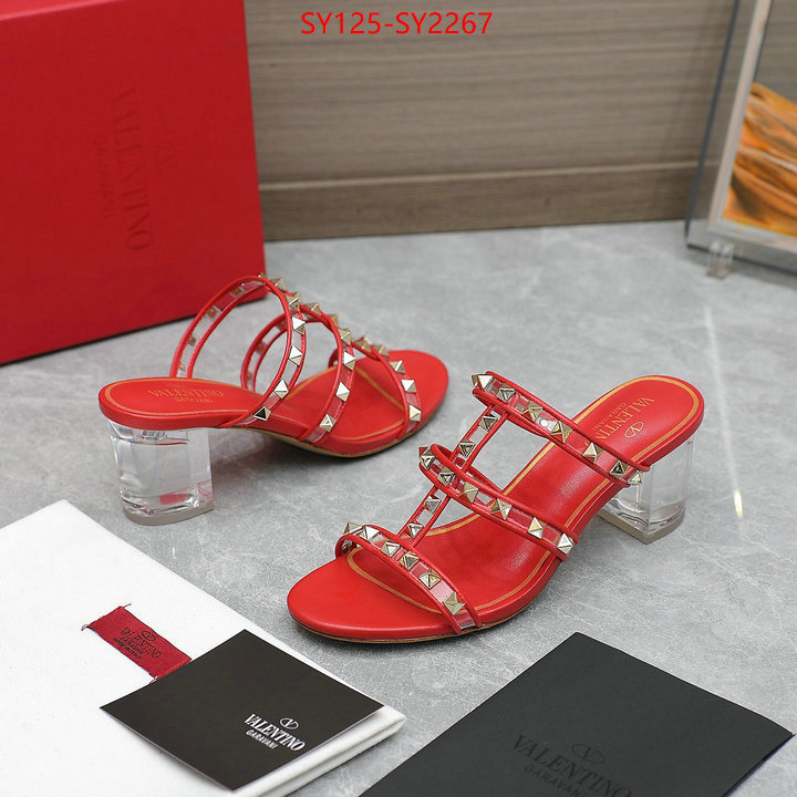 Women Shoes-Valentino replica 2023 perfect luxury ID: SY2267 $: 125USD