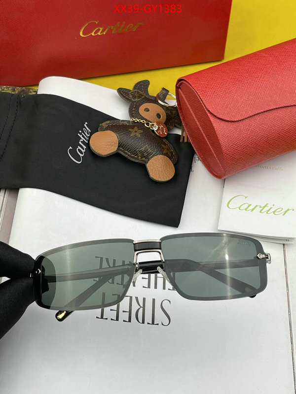Glasses-Cartier,how to find designer replica ID: GY1383,$: 39USD
