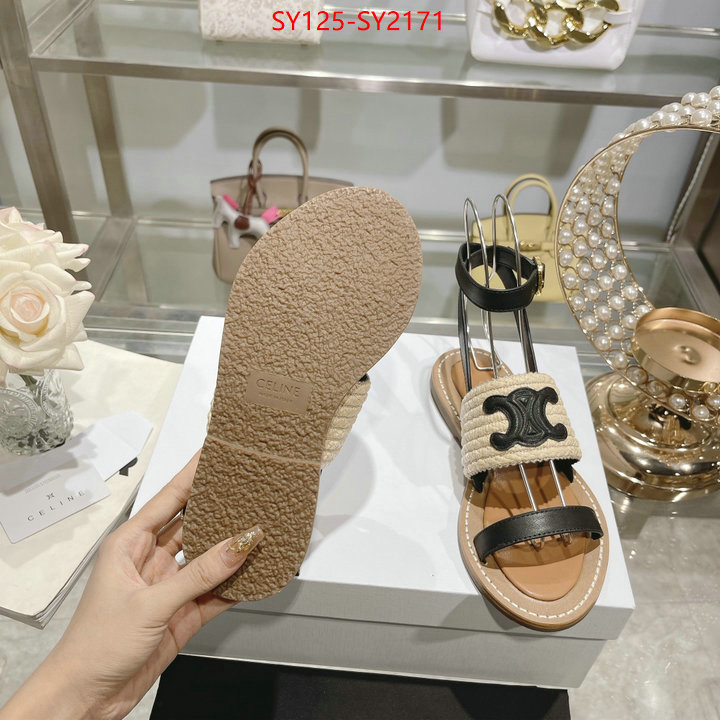 Women Shoes-CELINE cheap online best designer ID: SY2171 $: 125USD