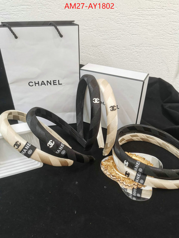 Hair band-Chanel aaaaa+ replica ID: AY1802 $: 27USD