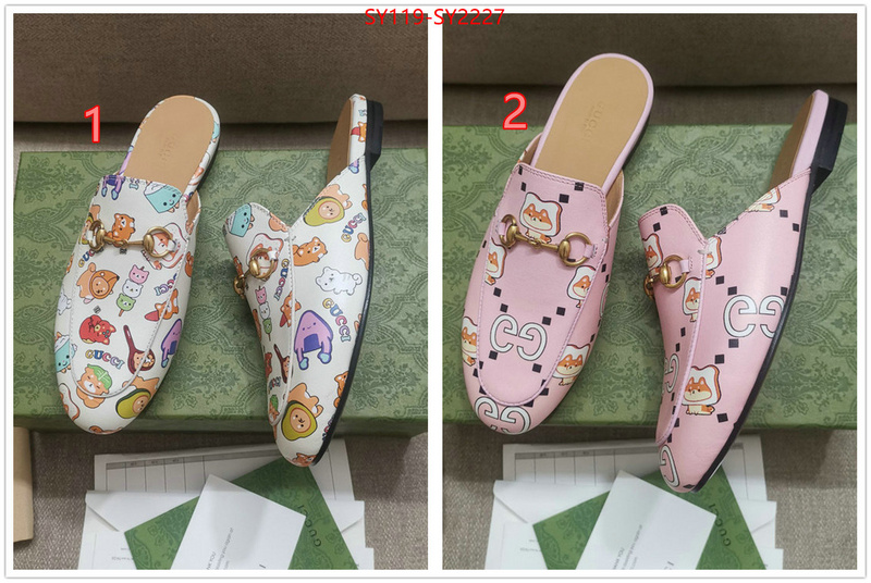 Women Shoes-Gucci fake designer ID: SY2227 $: 119USD