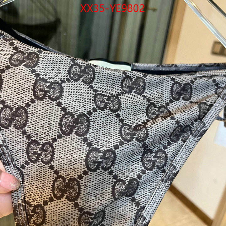 Swimsuit-GUCCI,what 1:1 replica ID: YE9802,$: 35USD