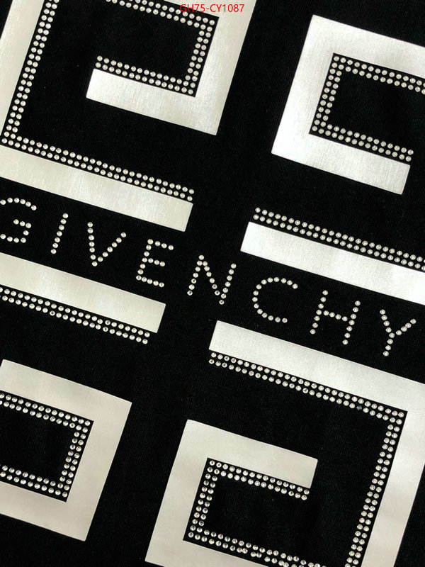 Clothing-Givenchy,designer fashion replica ID: CY1087,$: 75USD