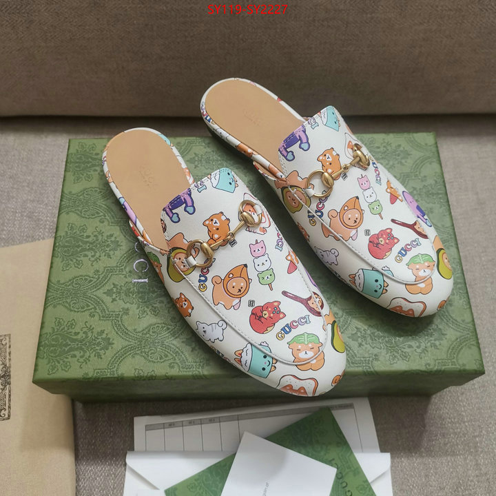 Women Shoes-Gucci fake designer ID: SY2227 $: 119USD