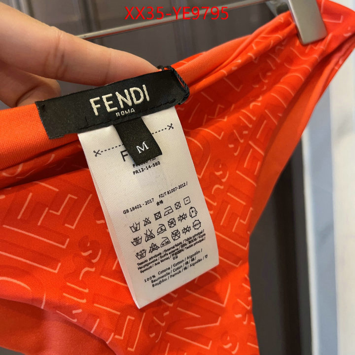 Swimsuit-Fendi,best replica new style ID: YE9795,$: 35USD