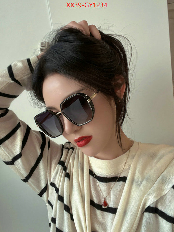 Glasses-Gucci,top perfect fake ID: GY1234,$: 39USD