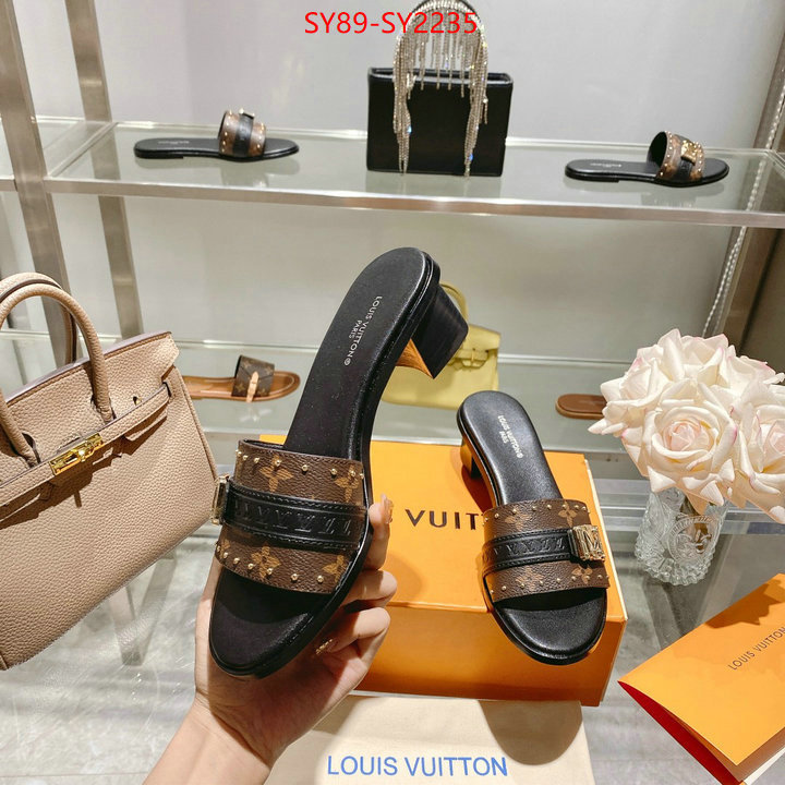 Women Shoes-LV fake designer ID: SY2235 $: 89USD