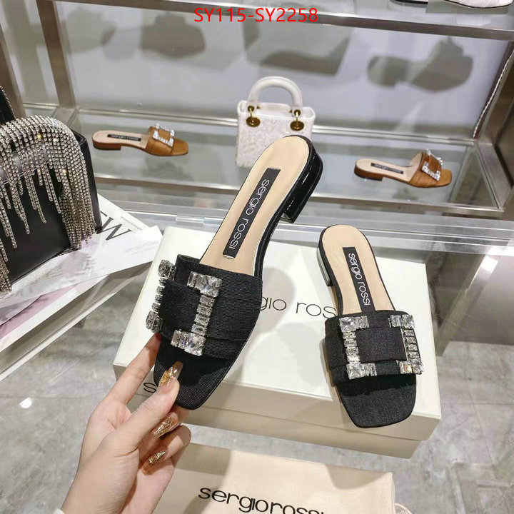Women Shoes-Sergio Rossi high quality online ID: SY2258 $: 115USD