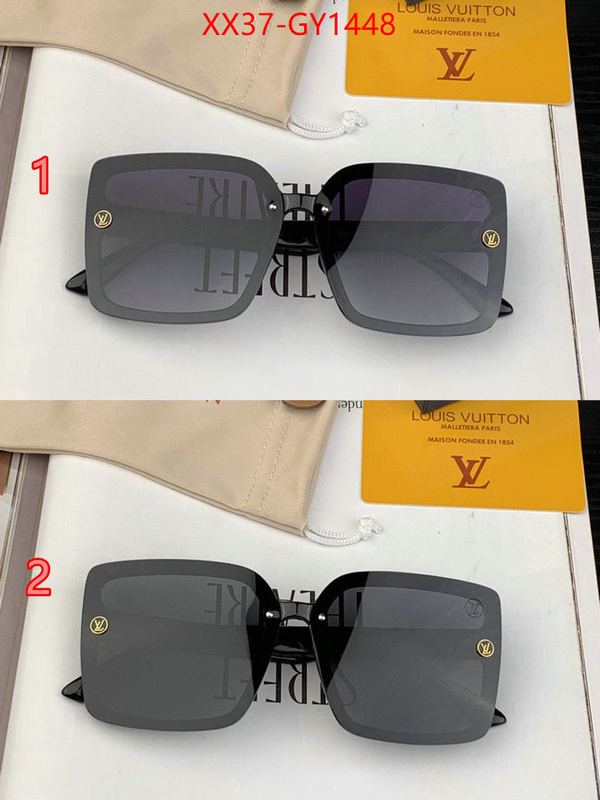 Glasses-LV,designer fake ID: GY1448,$: 37USD