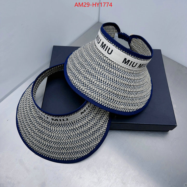 Cap(Hat)-Miu Miu best replica new style ID: HY1774 $: 29USD