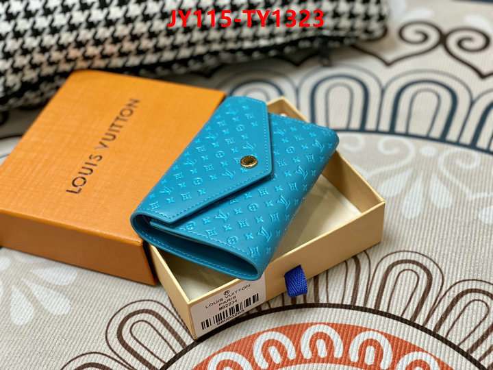 LV Bags(TOP)-Wallet,new designer replica ID: TY1323,$: 115USD