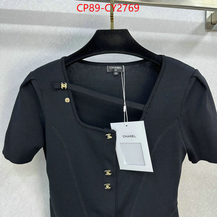 Clothing-Chanel counter quality ID: CY2769 $: 89USD