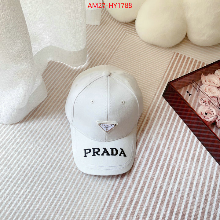 Cap(Hat)-Prada where can i buy the best 1:1 original ID: HY1788 $: 27USD