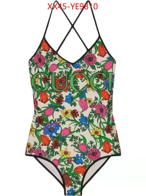 Swimsuit-GUCCI,what's the best to buy replica ID: YE9810,$: 45USD