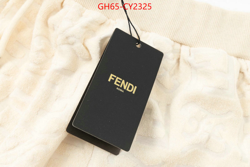 Clothing-Fendi brand designer replica ID: CY2325 $: 65USD