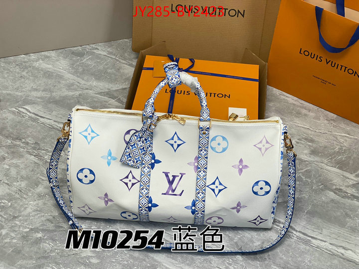 LV Bags(TOP)-Keepall BandouliRe 45-50- good quality replica ID: BY2423 $: 285USD