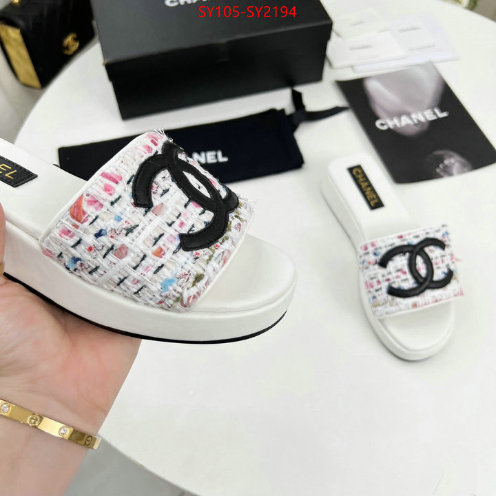 Women Shoes-Chanel 2023 replica wholesale cheap sales online ID: SY2194 $: 105USD